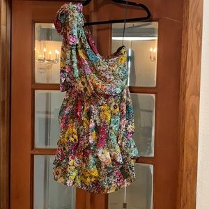 MM Couture floral dress